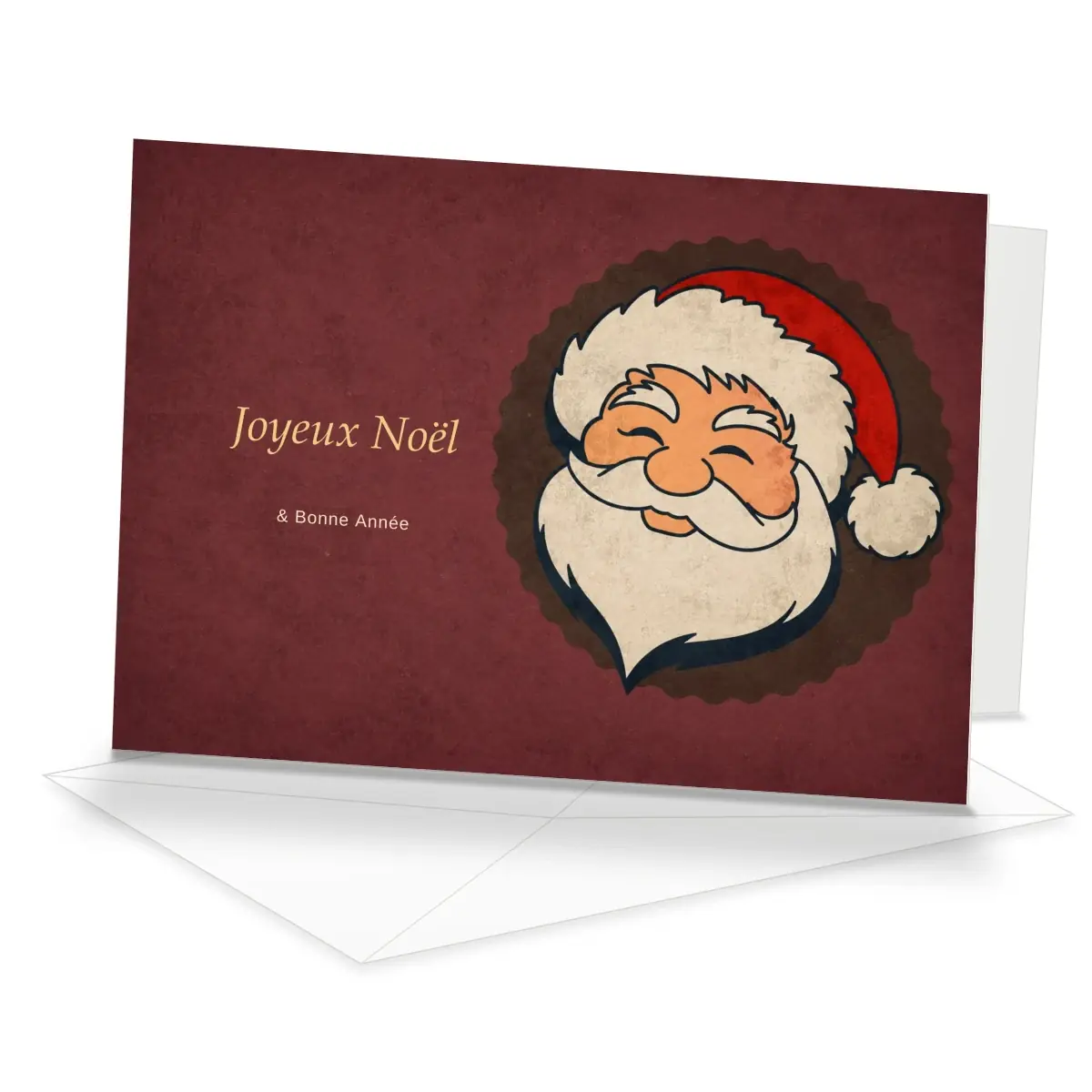 Père Noël · carte de vœux