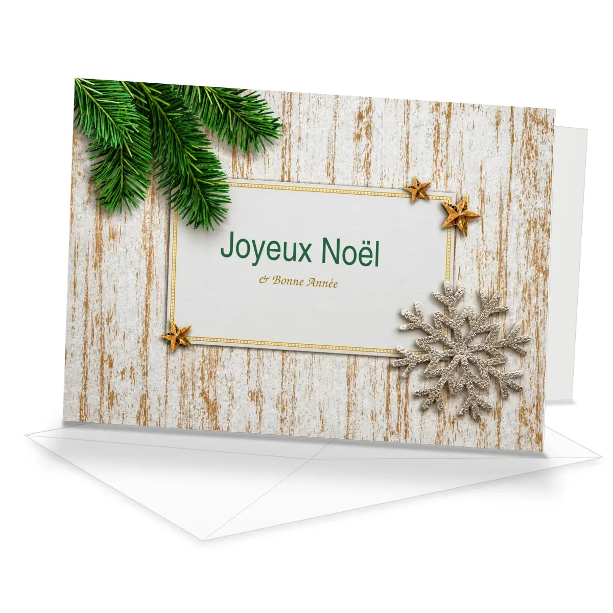 Nature rustique · carte de vœux