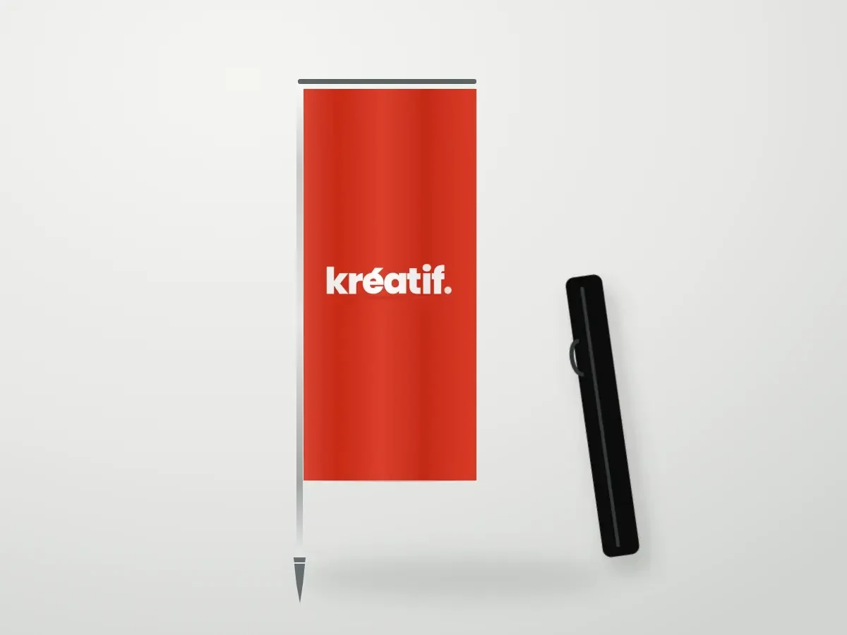 Drapeaux publicitaires